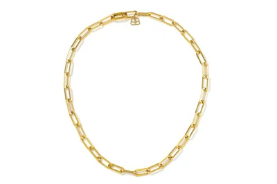 Daphne Gold Paperclip Necklace