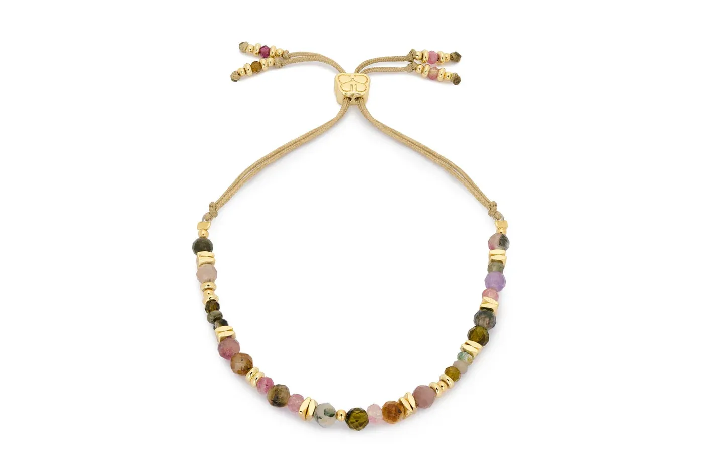 Bliss Gold Tourmaline Bead Bracelet