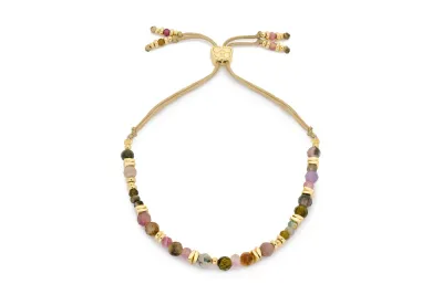 Bliss Gold Tourmaline Bead Bracelet