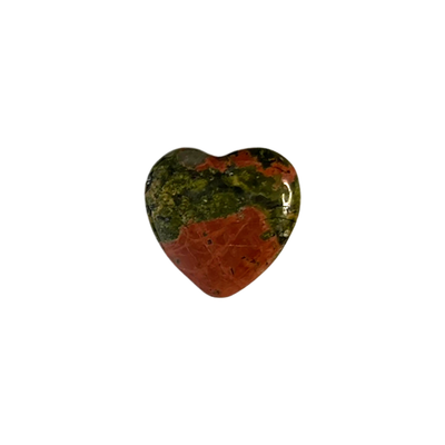 Unakite Mini Crystal Heart
