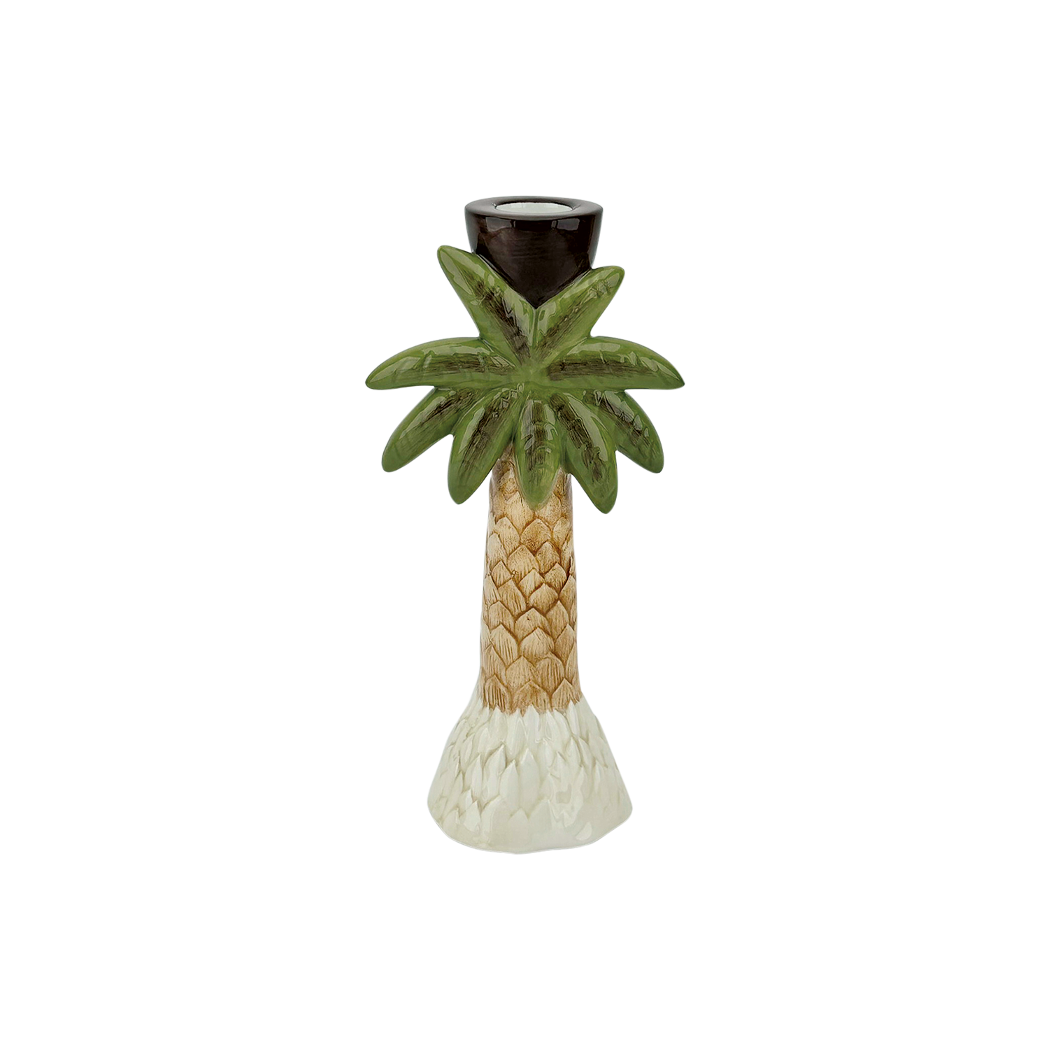 Large Coconut Tree Candleholder