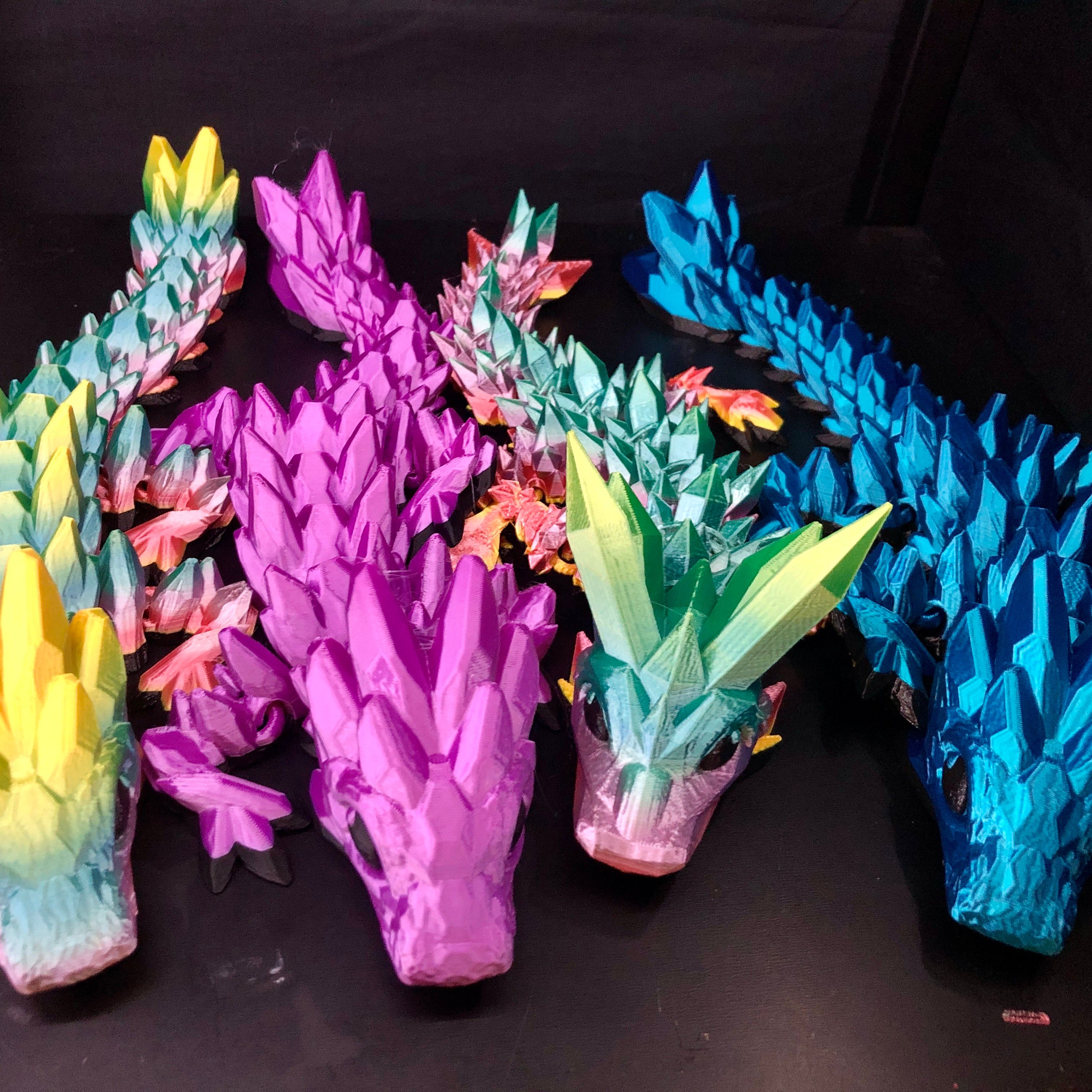 Youngling Dragons– 3D Printed Articulated Collectible