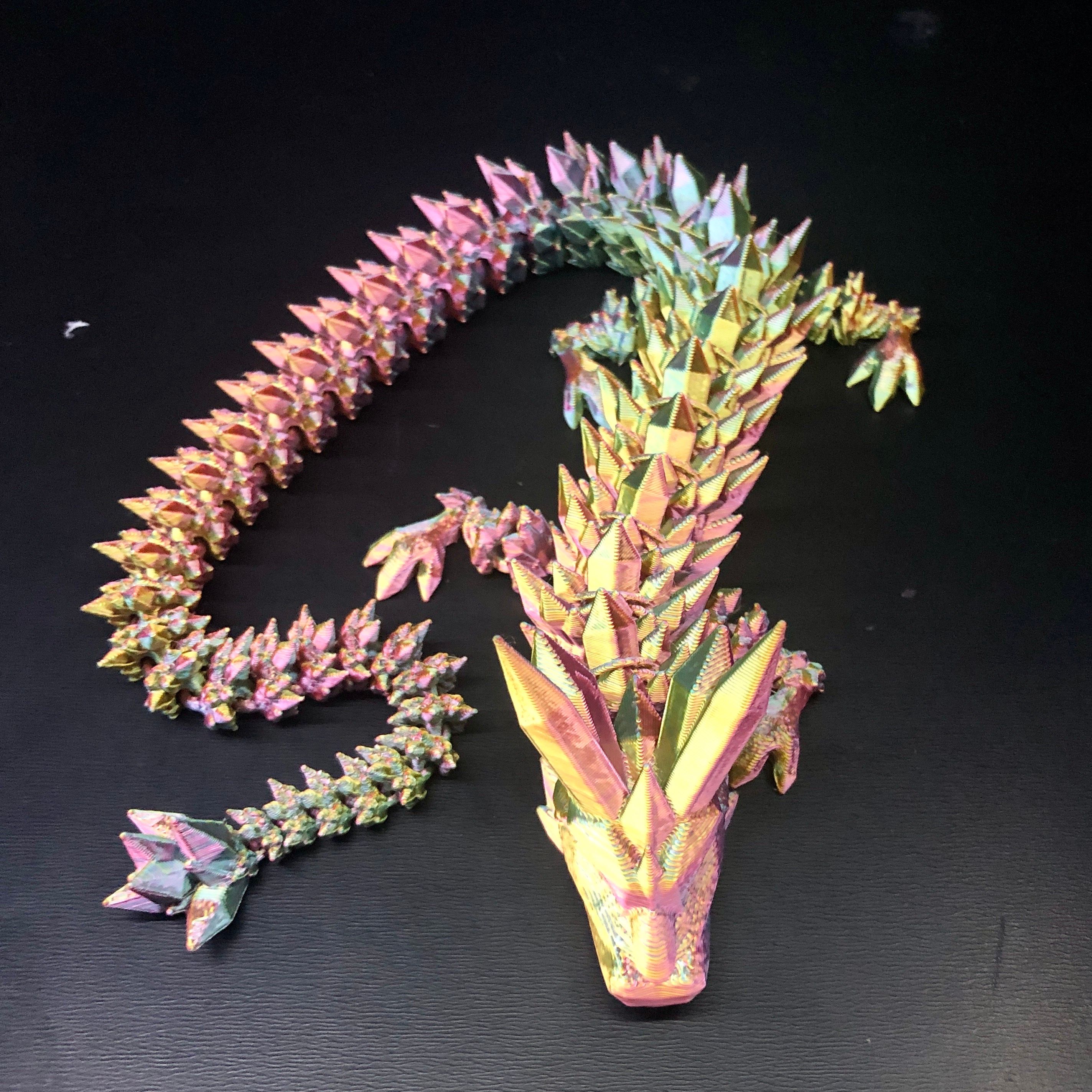 Articulated Crystal Dragon