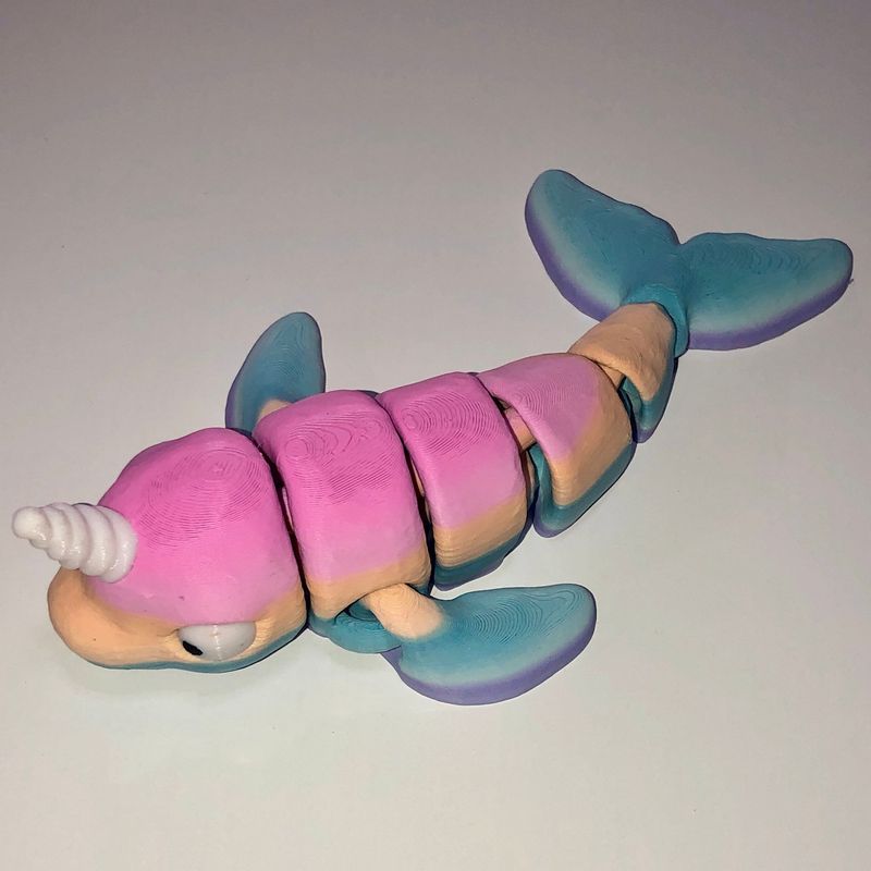 Articulated Rainbow Narwhal
