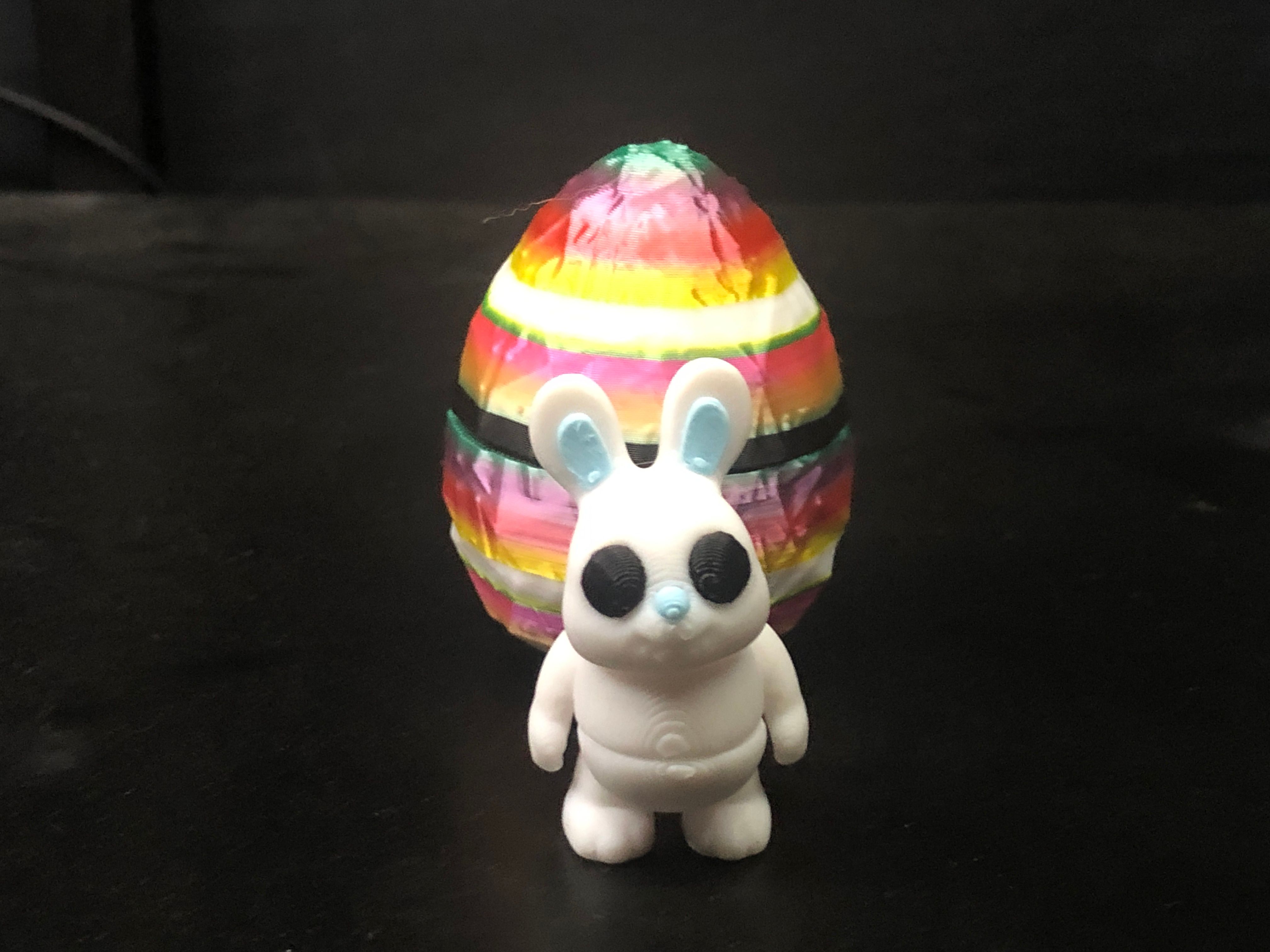Mini Easter Egg with Easter Bunny