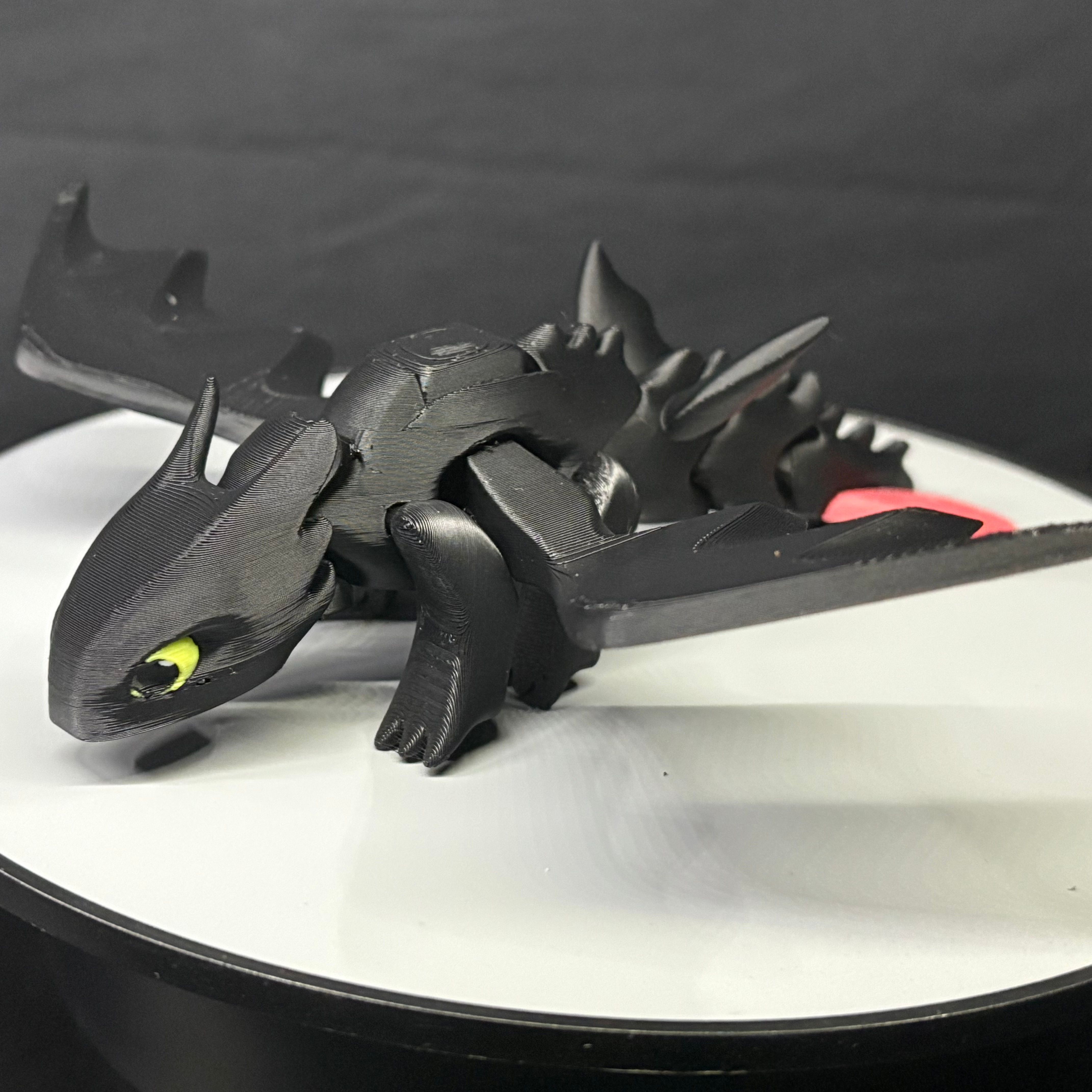 “Flappy” Night Dragon – 3D Printed Articulated Collectible