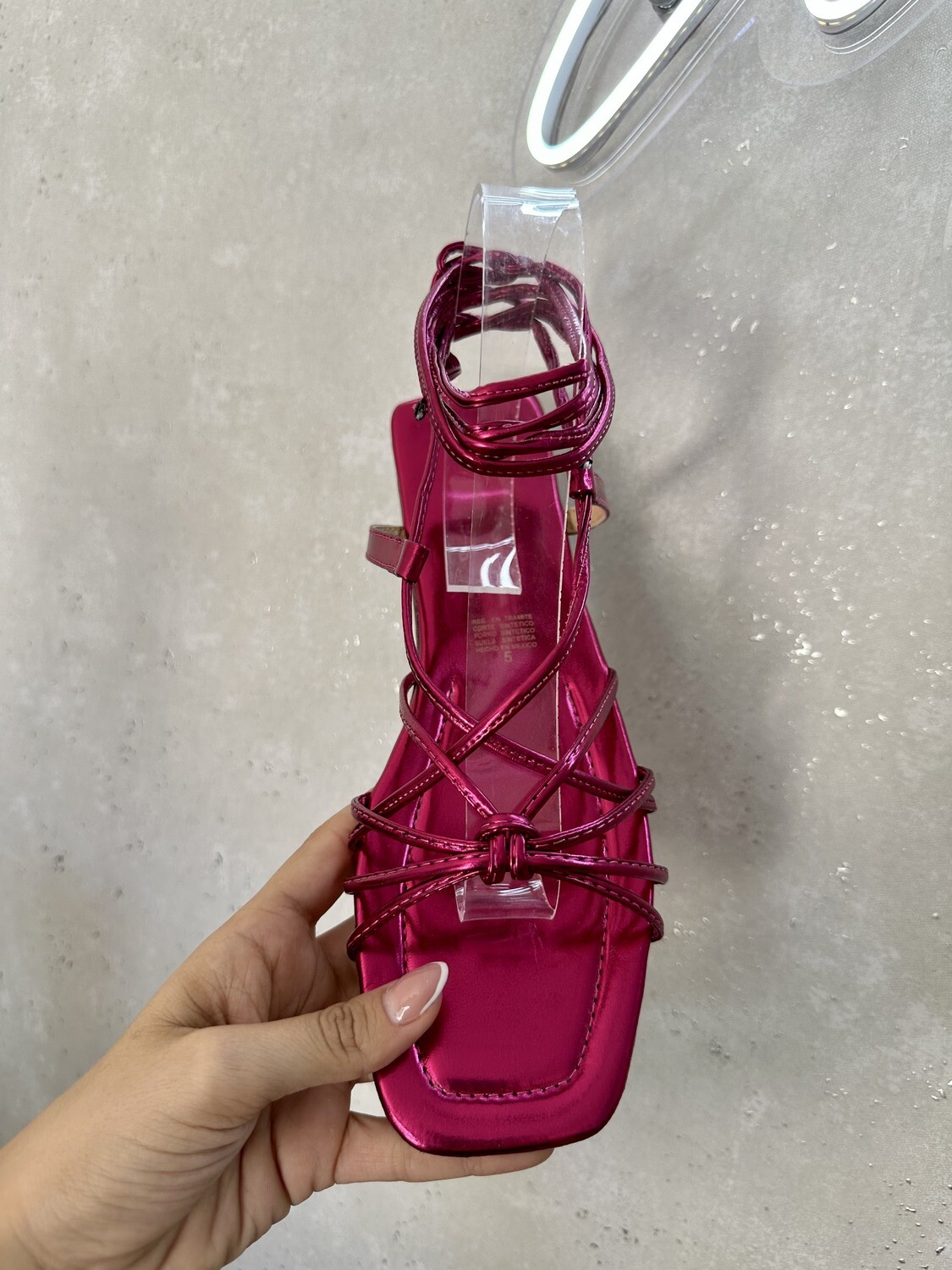 Sandalia Romana rosa Sandalia Romana rosa