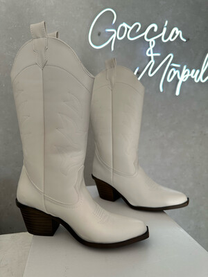 Botas Monterrey - Blanco Botas Monterrey - Blanco