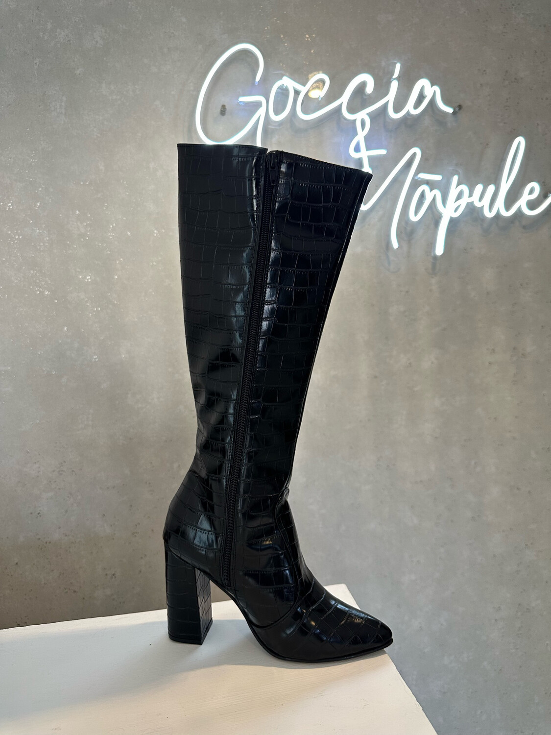 Botas Barcelona - Negro