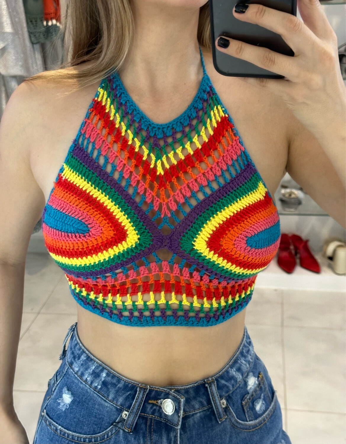 Top tejido - unicolor