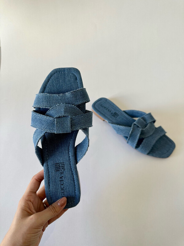 Sandalia Mezclilla