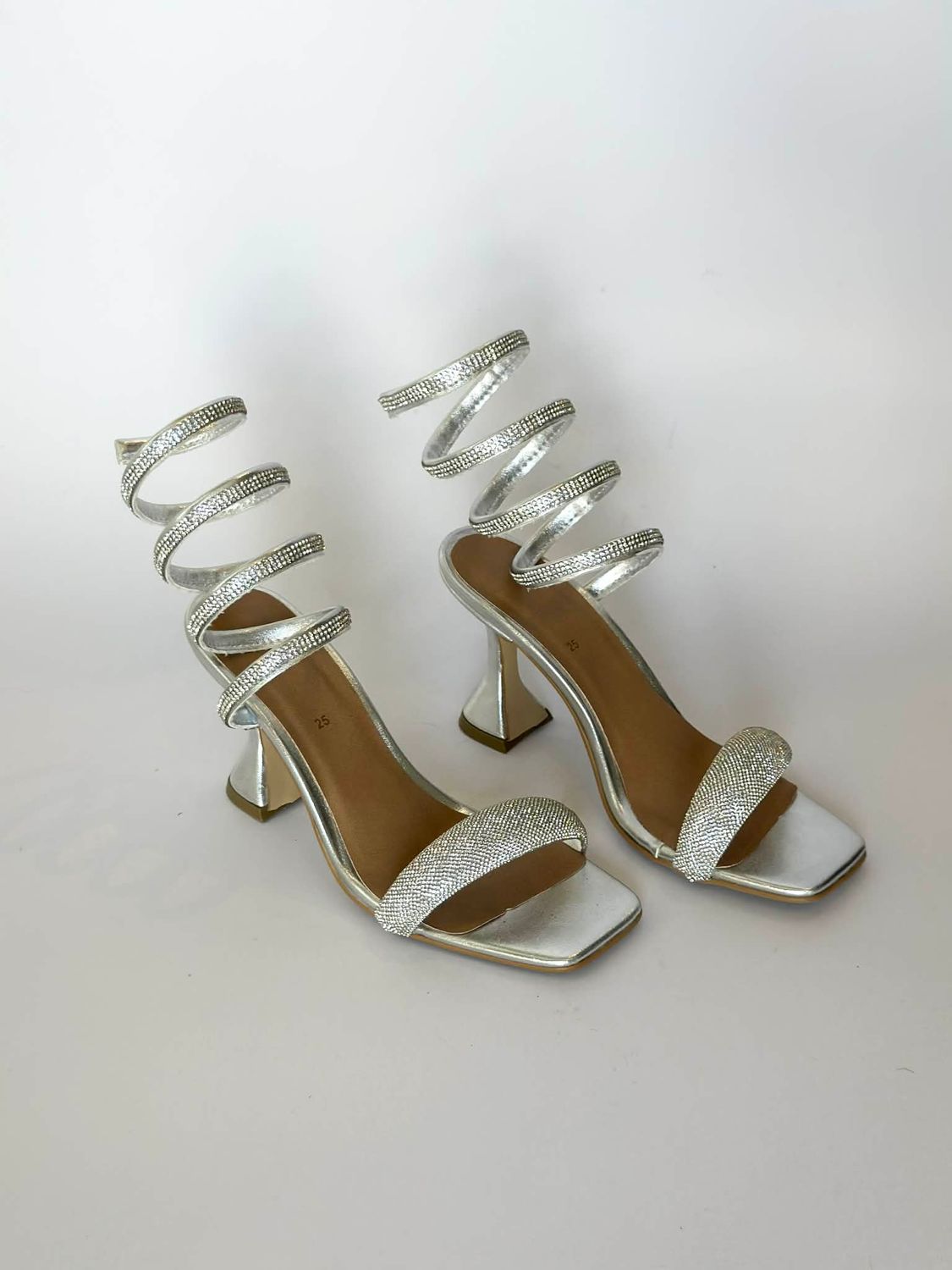 Zapatilla  Cristal - Plata