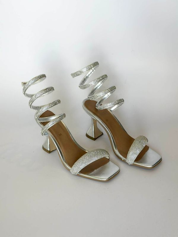 Zapatilla Cristal - Plata Zapatilla Cristal - Plata