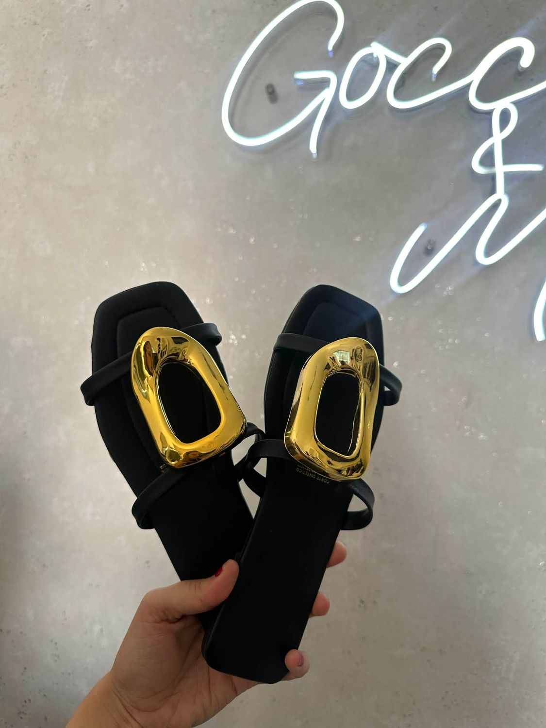 Sandalia Cleo - Negra Sandalia Cleo - Negra