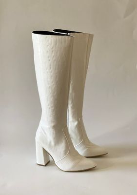 Botas Barcelona - Blanco
