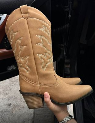 Modelo Texana Gamuza - Miel