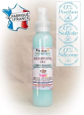 Shampoing Sans Rinçage / Lotion Désodorisante 100% Naturel