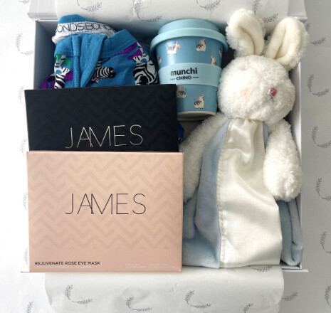 SLEEPING BUNNY BOX