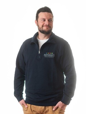 Zip-Sweatshirt Logo-Stick / Herren // Tinte Zip-Sweatshirt Logo-Stick / Herren // Tinte