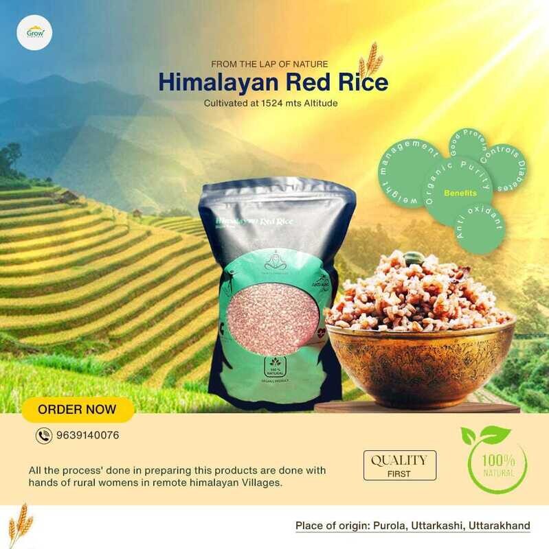 Himalayan red rice