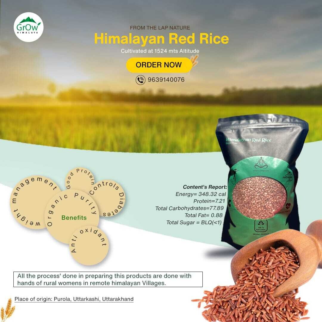 Himalayan red rice