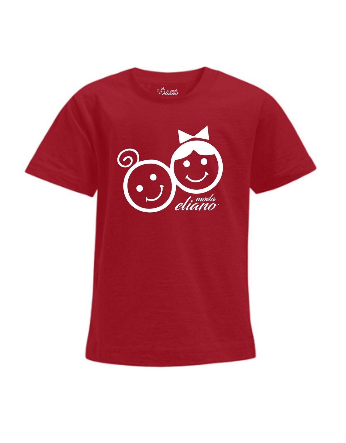 Kinder T-Shirt Face moda eliano