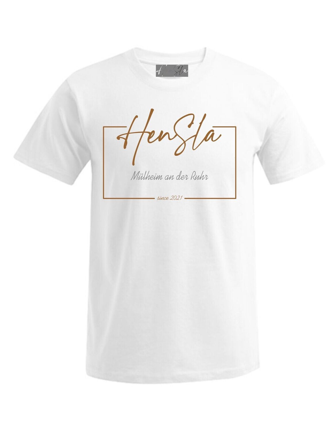 T-Shirt HenSla Schriftzug Line