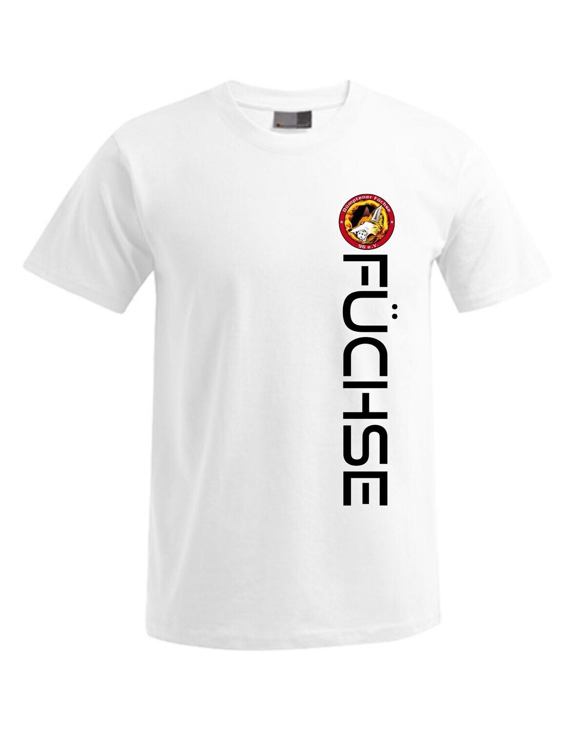 Damen T-Shirt Füchse, Farben: Weiss
