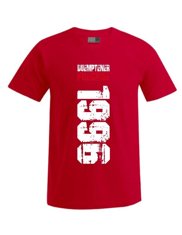 Herren T-Shirt Dümptener Füchse 1996