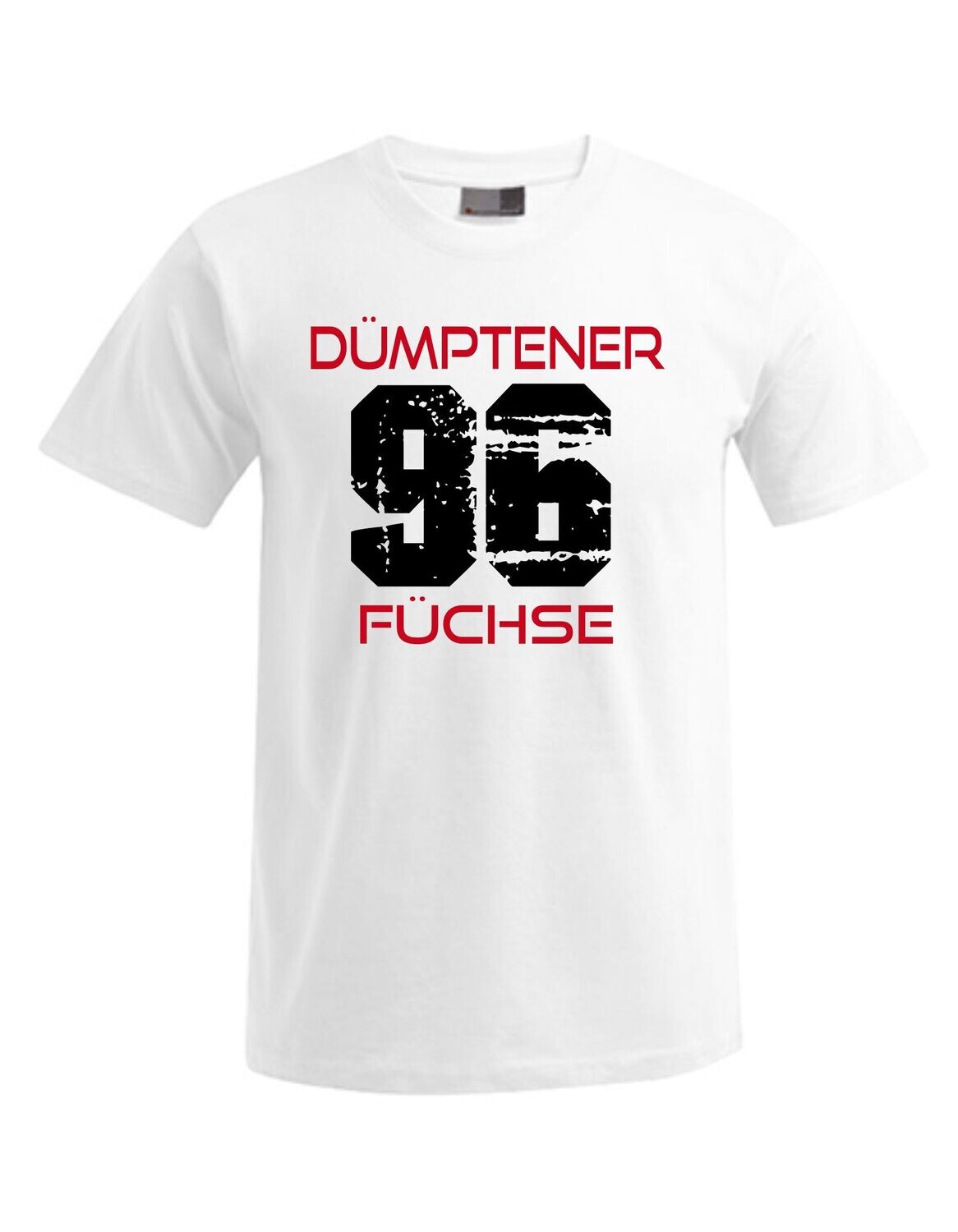 Damen T-Shirt Dümptener Füchse 96, Farben: Weiss