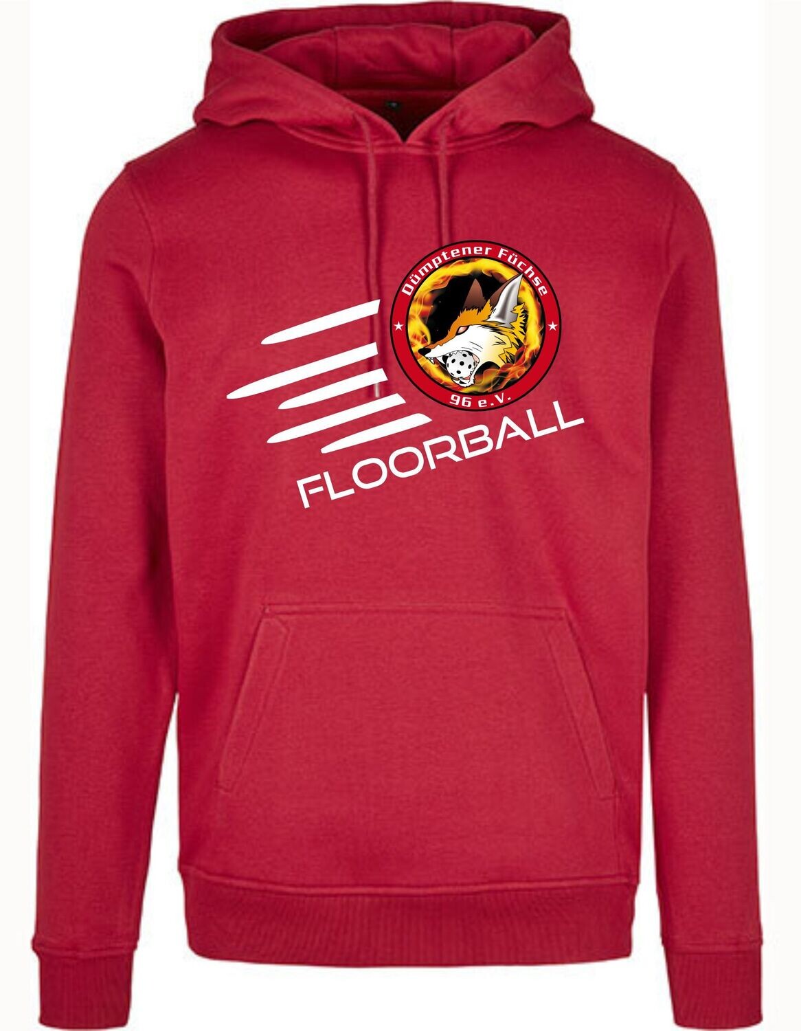 Kinder Hoodie Herzschlag, Farben: Rot