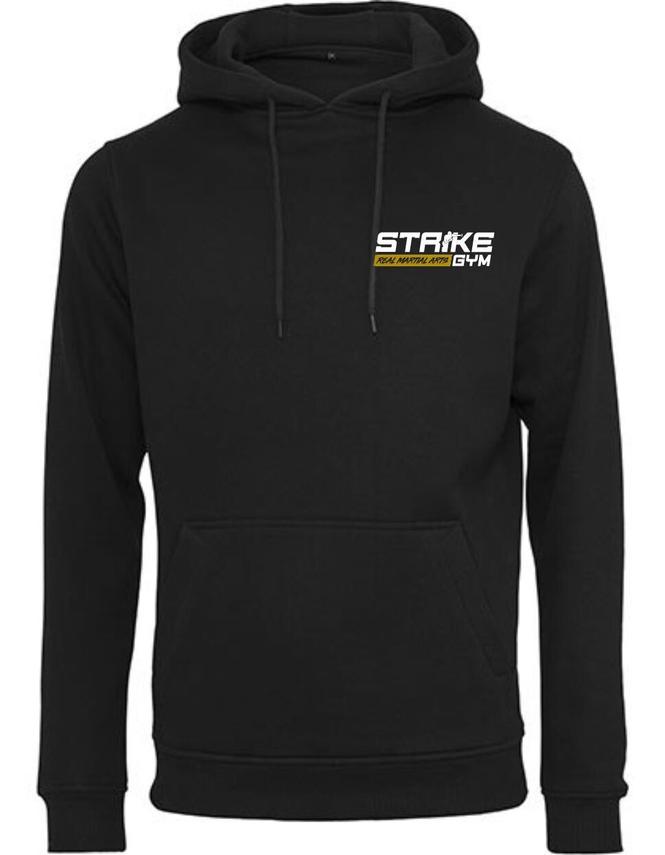 Herren Hoodie Strike Gym Basic klein, Farben: schwarz/weiss/gold