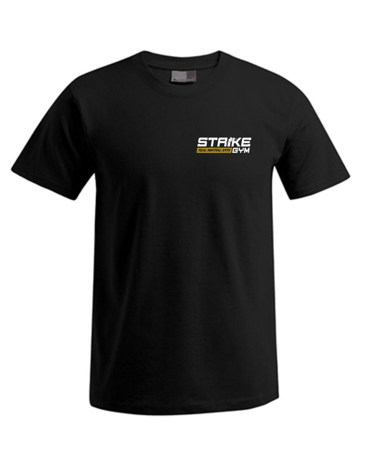 Herren T-Shirt Strike Gym Basic klein, Farben: schwarz/weiss/gold