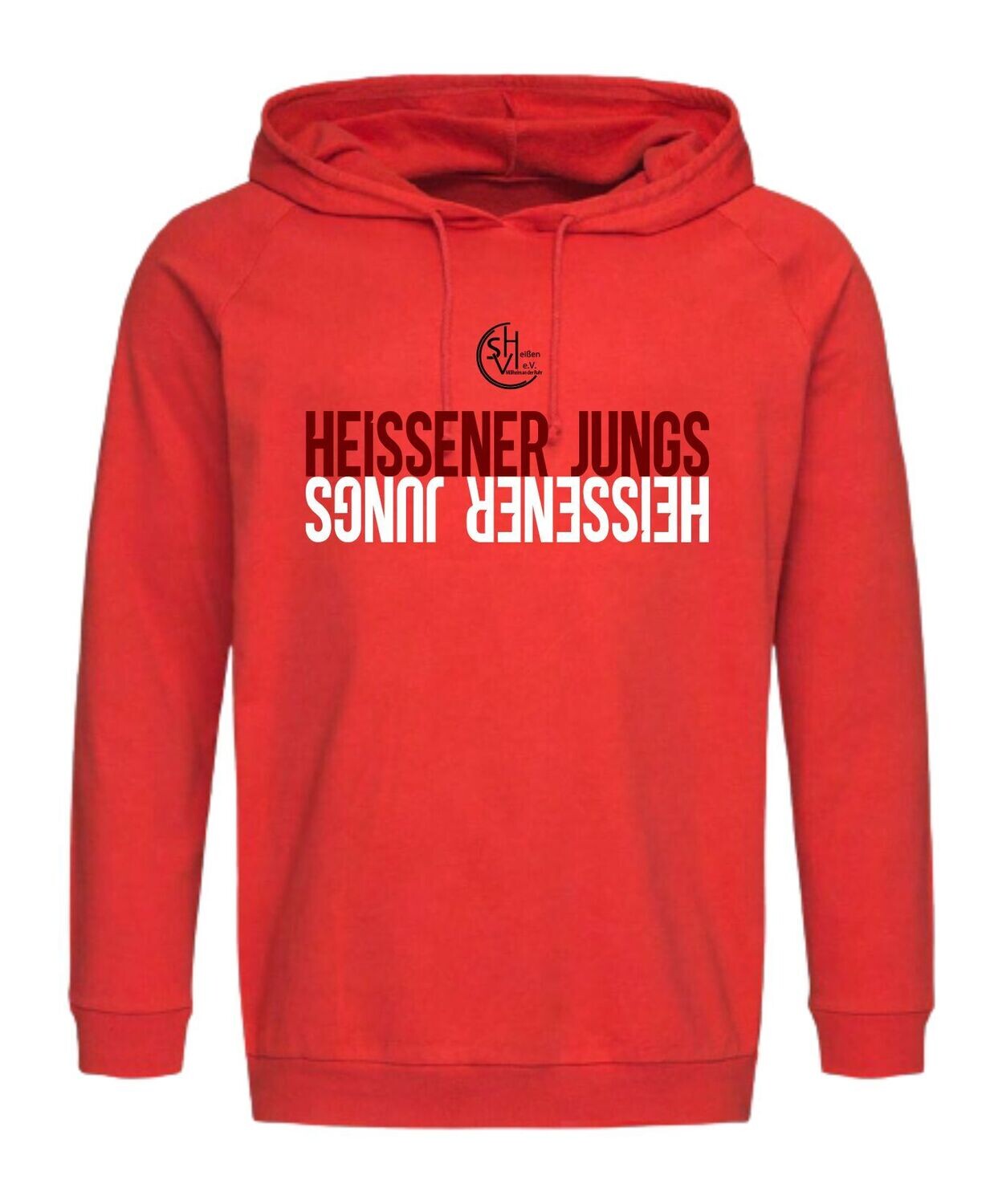 Kinder Hoodie Heissener Jungs Mirror, Farben: Rot