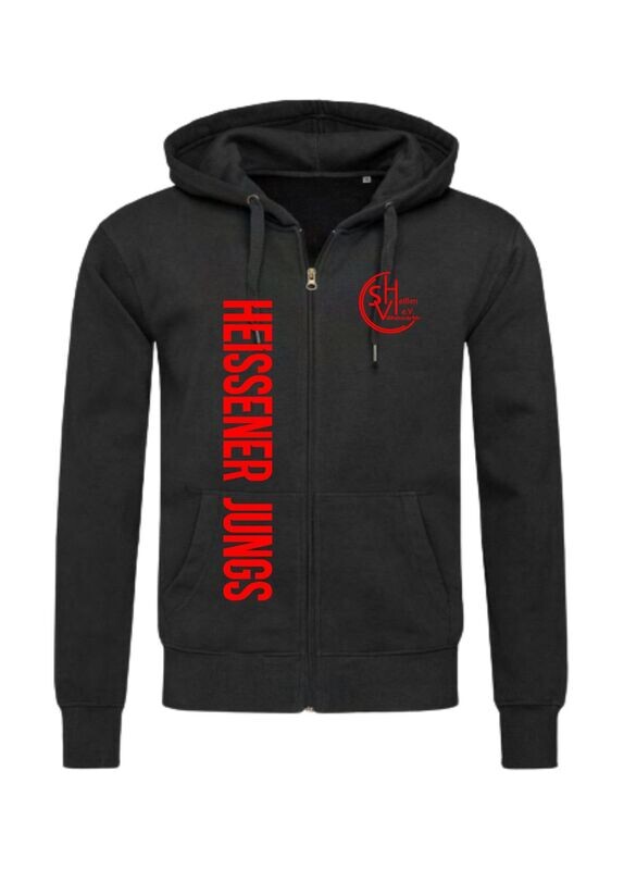 Zipper Hoodie Round + Schriftzug