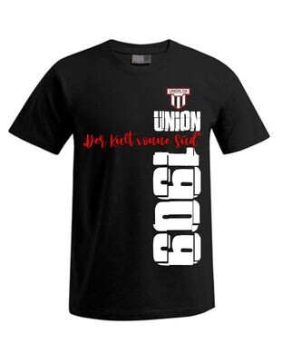 Herren T-Shirt  Union 1909 Nr senkrecht
