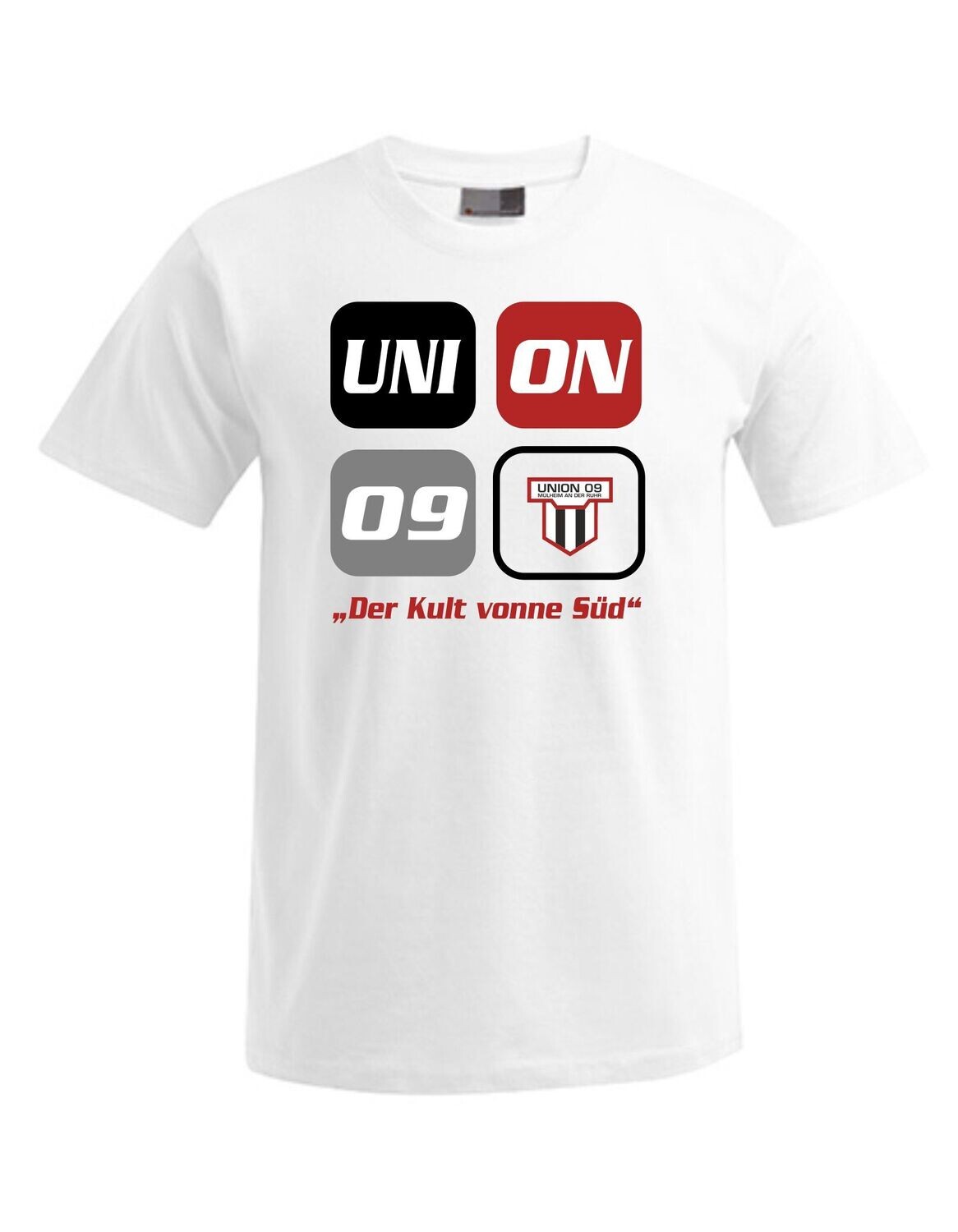 Herren T-Shirt Union Button