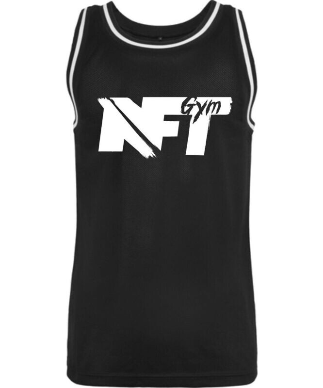 Herren Tank Top 2 Tone NFT Basic Logo Groß