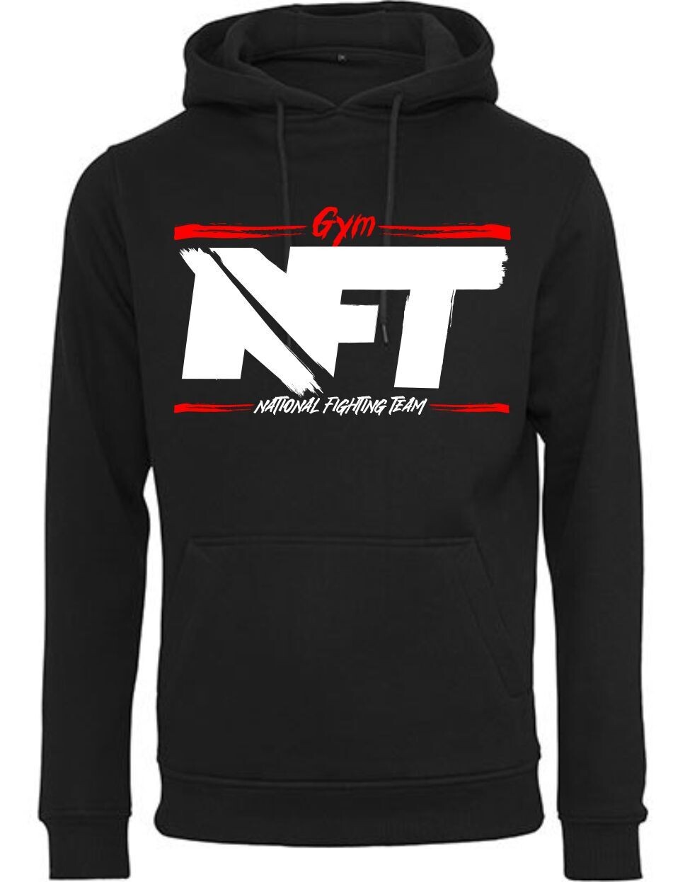 Kinder Hoodie NFT Basic groß, Farben: Schwarz/Weiss