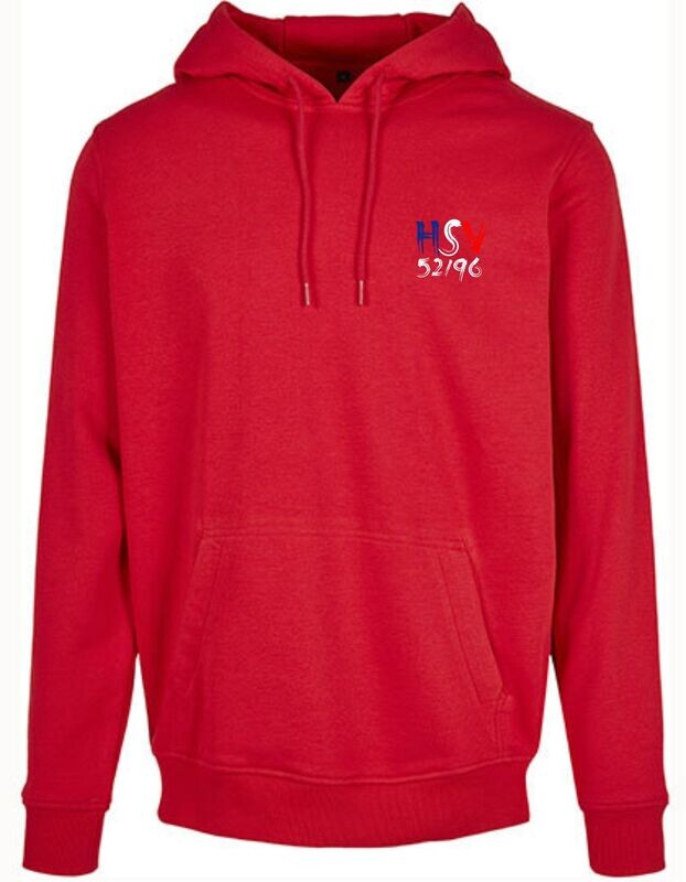 Kinder Hoodie HSV klein, Farben: Rot