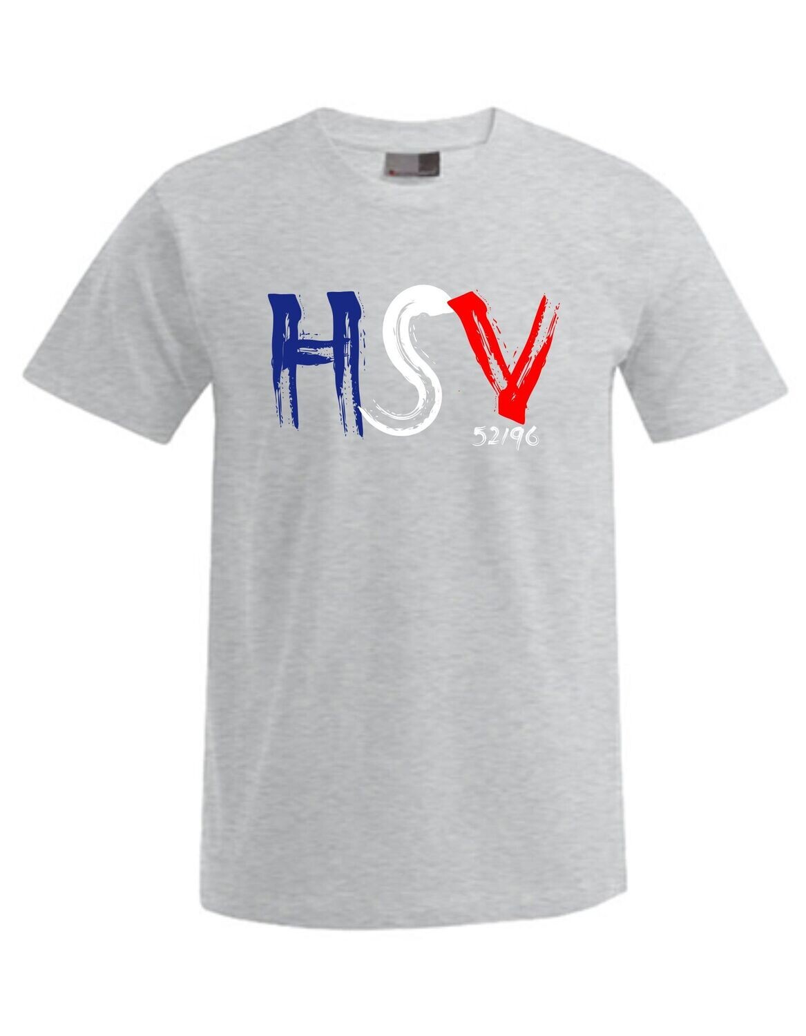 Kinder T-Shirt HSV Groß, Farben: Grau