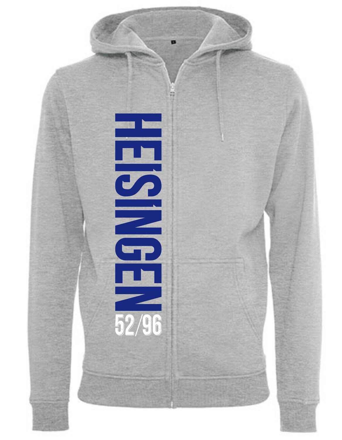 Zipper Hoodie HEISINGEN, Farbe: Grau