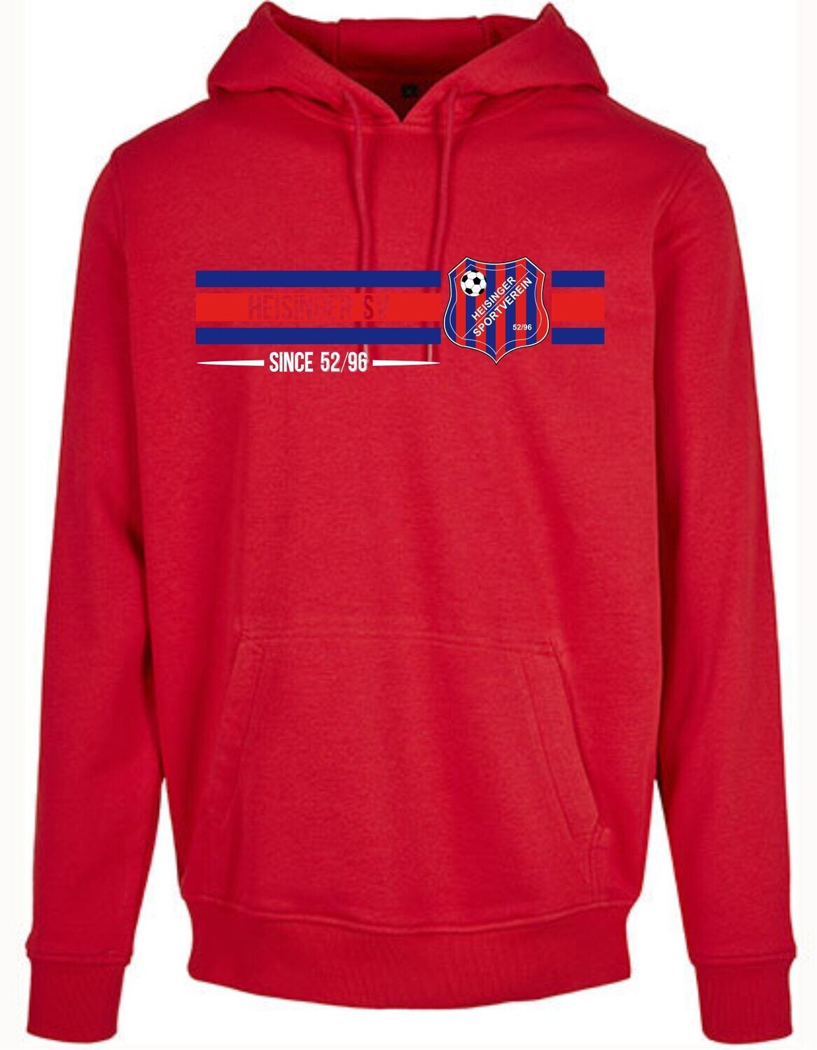 Kinder Hoodie Heisinger SV, Farben: Rot
