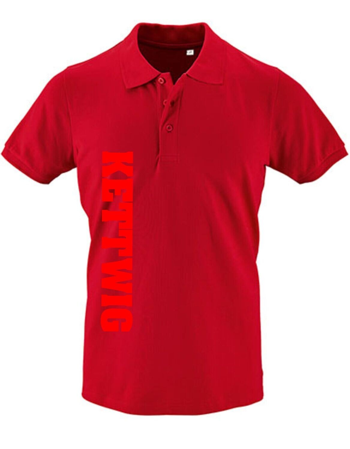Herren Polo KETTWIG, Farben: Rot
