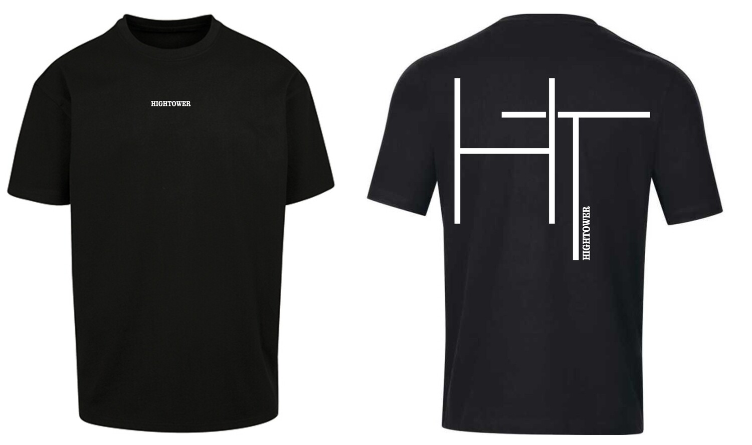 Heavy T-Shirt Oversitze HT front and back