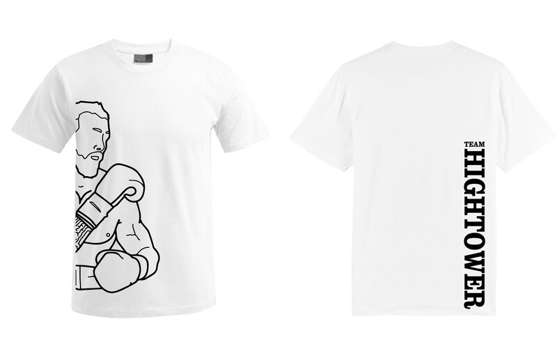 Heavy Oversize Tee Logo and back Hightower