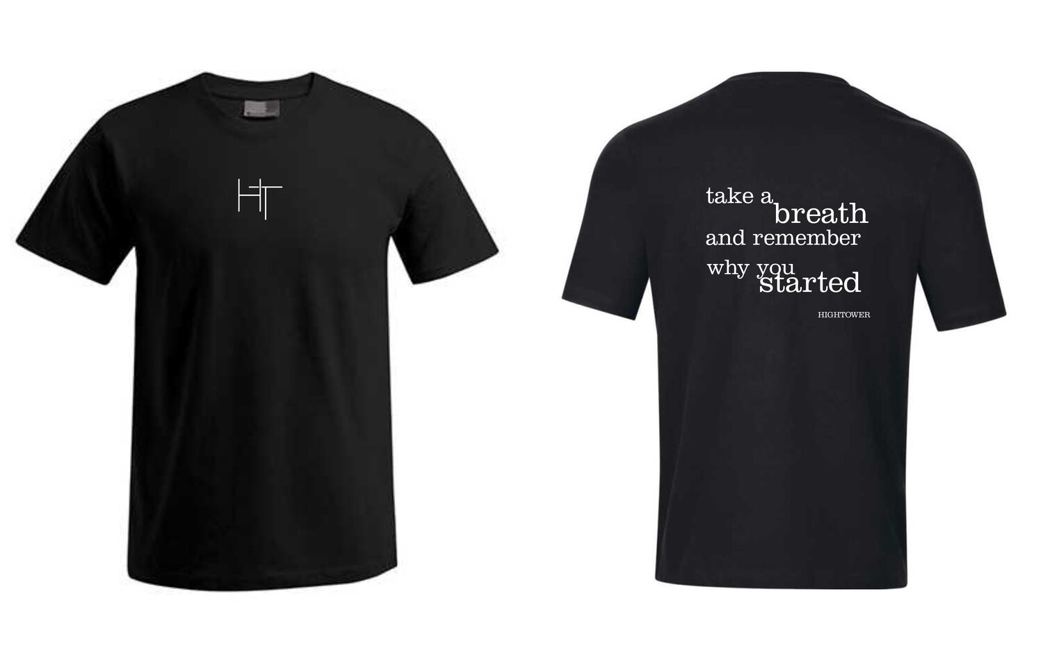 Heavy Oversize Tee HT and Vers back, Farben: Schwarz/Weiss