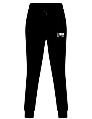 Herren Jogginghose lang Lafkiri Schrift klein