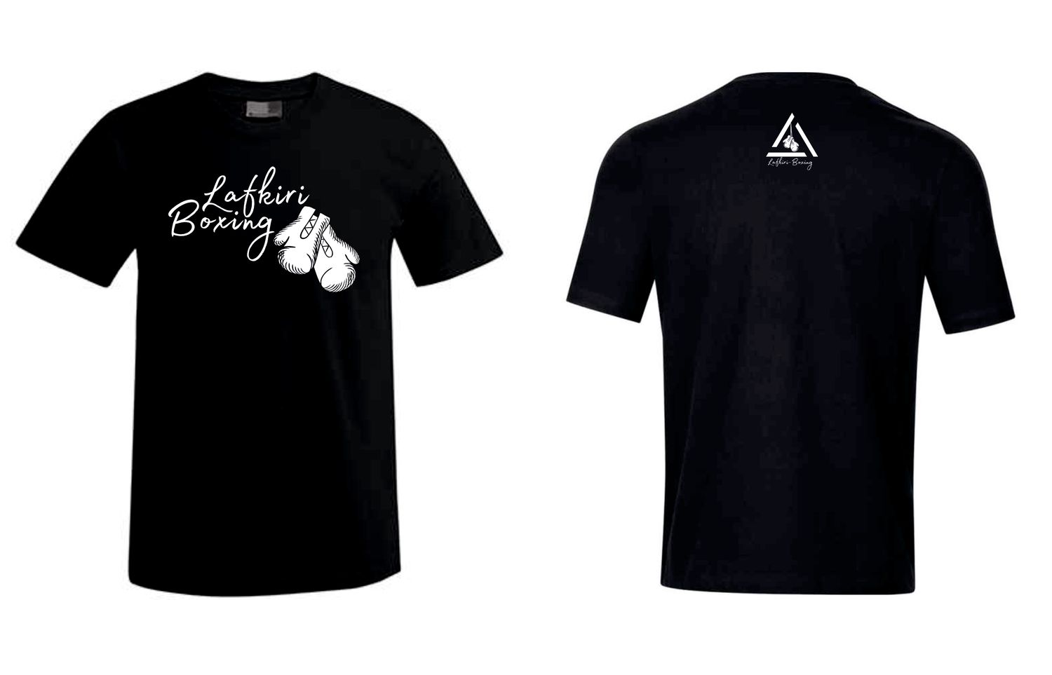T-Shirt Lafkiri Handschuh, Farben: schwarz/weiss
