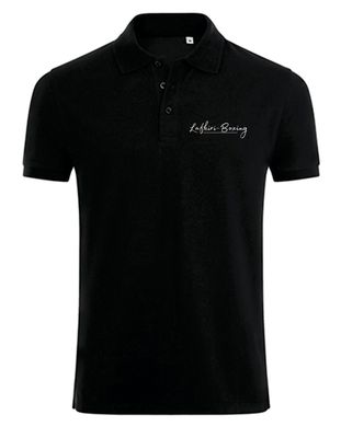 Herren Polo Lafkiri Schrift klein